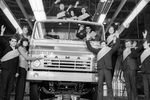 5000-й автомобиль «КамАЗ» сходит с конвейера Камского автозавода, 1976 год