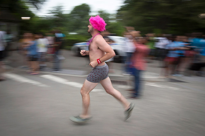 Участник Underwear Run