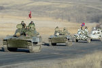 Отвод колонны САУ &laquo;Гвоздика&raquo; от поселка Обильное, который состоялся в&nbsp;рамках минских соглашений