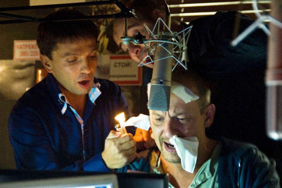 Кадр из&nbsp;фильма &laquo;День радио&raquo; (2008)
