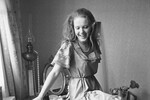 Елена Проклова с дочерью Ариной, 1978 год