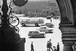 1960 год. Вид на Красную площадь из ГУМа