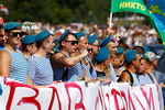 Во время митинга оппозиции в Минске, 16 августа 2020 года