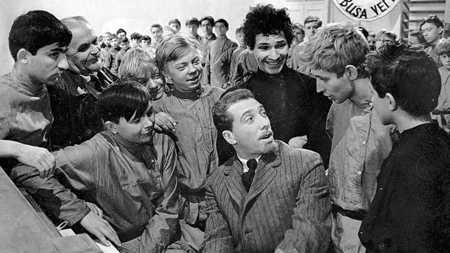 Сергей Юрский в художественном фильме «Республика ШКИД». 1966 год