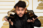 The Weeknd с двумя наградами на 58-й ежегодной церемонии вручения премии «Грэмми», 2016 год
