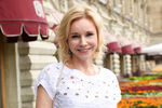 Марина Зудина на ежегодном Фестивале цветов в Государственном универсальном магазине в Москве, 2020 год