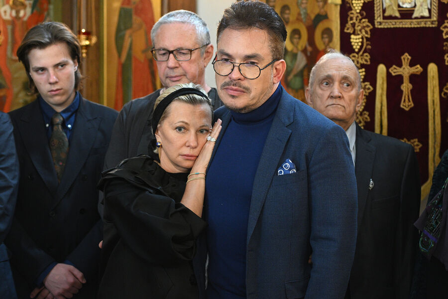 Сын Глеба Панфилова Иван в&nbsp;храме Усекновения главы Иоанна Предтечи у&nbsp;Новодевичьего монастыря в&nbsp;Москве, 30&nbsp;августа 2023&nbsp;года