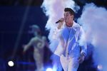 Певец Алексей Воробьев на церемонии открытия XXIX Всемирной зимней Универсиады 2019 в Красноярске, 2 марта 2019 года