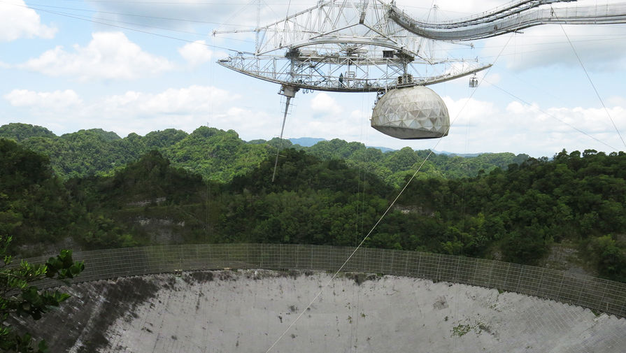 Радиотелескоп &laquo;Аресибо&raquo;, 2016 год
