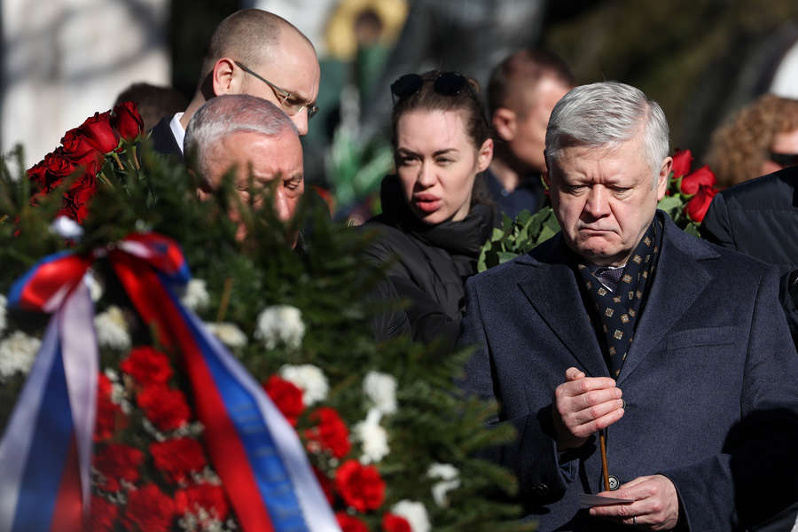 Поминки по&nbsp;лидеру ЛДПР Владимиру Жириновскому на&nbsp;Новодевичьем кладбище в&nbsp;Москве, 14&nbsp;апреля 2022&nbsp;года