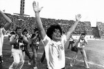 Аргентинский нападающий Диего Марадона в январе 1981 года