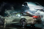 Lexus LS 500 на моторшоу в Детройте, 9 января 2017 года