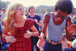 Во время музыкального фестиваля Woodstock, 1969 год