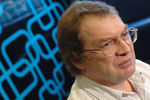 Сергей Мавроди на презентации своей новой книги «Искушение», 2008 год 
