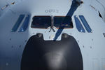 Военно-транспортный самолет Airbus A400M на Международном авиасалоне «Ле-Бурже – 2017» во Франции