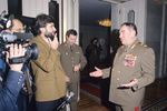 Кандидат в члены Политбюро ЦК КПСС, министр обороны СССР Дмитрий Язов, во время интервью французским журналистам, 1989 год