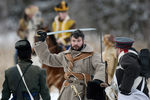 Участники военно-исторической реконструкции событий Отечественной войны 1812&nbsp;года в&nbsp;городском поселении Апрелевка Наро-Фоминского района.