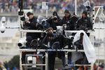 Фотографы перед инаугурацией Дональда Трампа в Вашингтоне, 20 января 2017 года