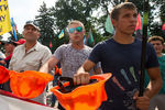 Столкновения митингующих с полицией у здания Рады Украины в Киеве, 19 июня 2018 года