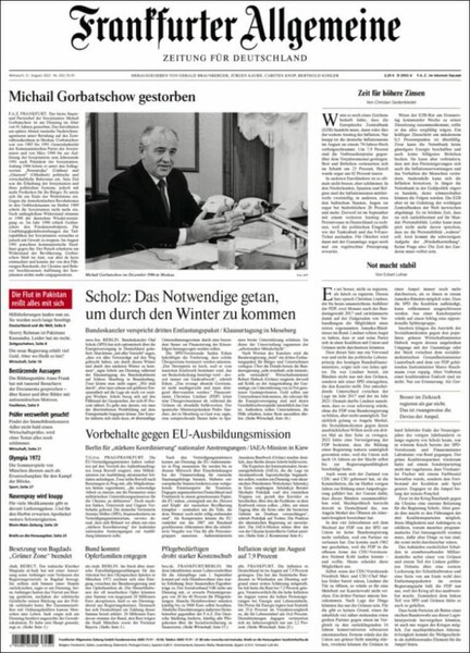 &laquo;Михаил Горбачев умер&raquo;