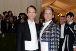 Нил Патрик Харрис с мужем Дэвидом Бартка на Met Gala в Нью-Йорке, 2014 год