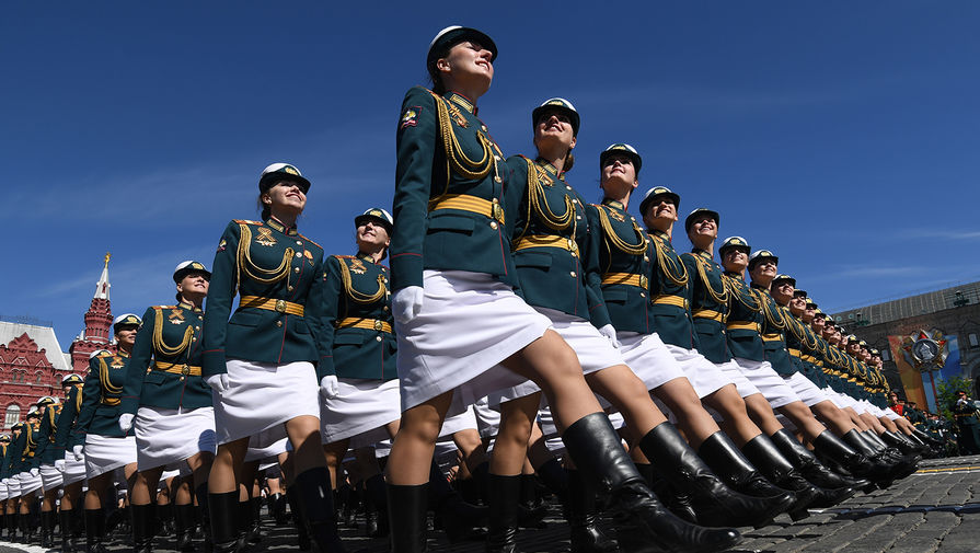 Военный парад, посвященный 73-й годовщине Победы в Великой Отечественной войне 1941-1945 годов на Красной площади, 9 мая 2018 года