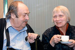 Рада Аджубей и журналист Александр Бовин, 2003 год