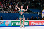 Елизавета Туктамышева выступает в произвольной программе на чемпионате России — 2022