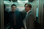 <b>«Надвое», Валерий Тодоровский (2022)</b>
<br><br>
Внимание к сериалу «Надвое» привлек актерский тандем Петрова и Данилы Козловского. Они сыграли коллег-москвичей — холостяка Саню и глубоко женатого Костю, которые отправляются с деловой поездкой в Санкт-Петербург. Там они знакомятся с двумя девушками, которые переворачивают их привычную жизнь.
<br>
Герой Петрова по-настоящему влюбляется в виолончелистку Настю (дебютная роль звезды «Слова пацана» Елизаветы Базыкиной) и переживает широкий спектр эмоций в отношениях с этой девушкой. 
