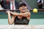 Шарапова мощно атаковала на протяжении всей игры