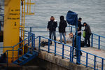 Поисково-спасательные работы у побережья Черного моря, где потерпел крушение самолет Минобороны РФ Ту-154