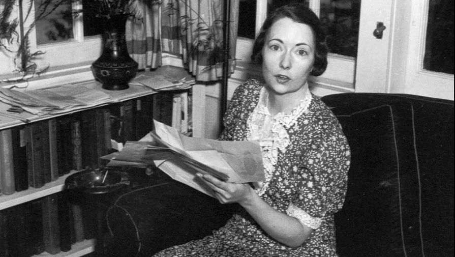 Автор романа «Унесенные ветром» писательница Маргарет Митчелл, 1937 год