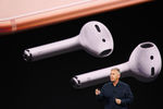Презентация iPhone 8 и iPhone во время мероприятия в Купертино, 12 сентября 2017 года