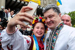 Петр Порошенко во время общения с украинской общиной в ходе визита в Австралию, декабрь 2014