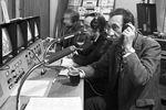 1976 год. Съемки фильма «Дни Турбиных» по пьесе Михаила Булгакова. Режиссер фильма Владимир Басов за телевизионным пультом многокамерной съемки