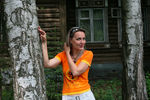 Татьяна Проценко у себя на даче, 2007 год