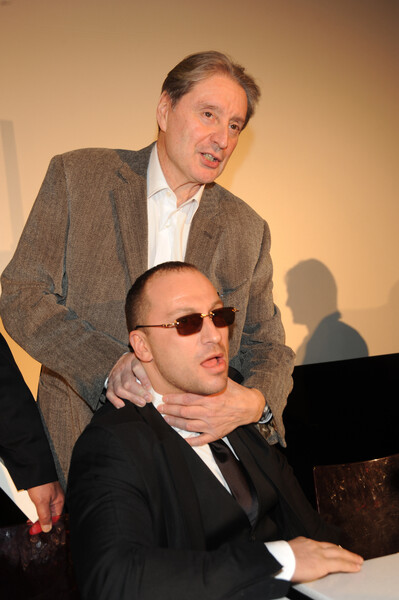 Актеры Вениамин Смехов и Дмитрий Нагиев, 2009&nbsp;год