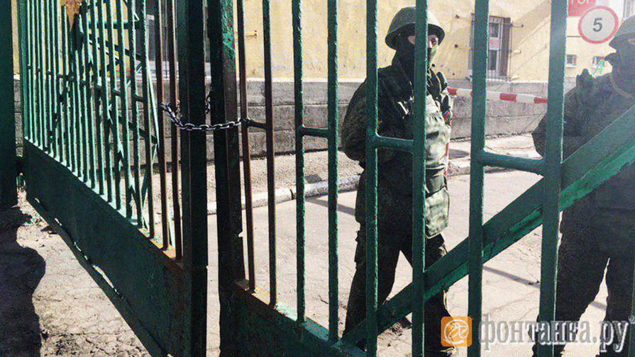 Ситуация на&nbsp;месте взрыва на&nbsp;территории Военно-космической академии им. А.Ф. Можайского в&nbsp;Санкт-Петербурге, 2 апреля 2019 года