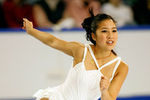 Мишель Кван выступает на турнире Marshalls US Figure Skating Challenge в Бостоне, 2005 год