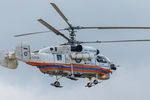 Второй день работы авиасалона МАКС-2017 в подмосковном Жуковском, 19 июля 2017 года. Многоцелевой средний транспортный вертолет Ка-32А11ВС
