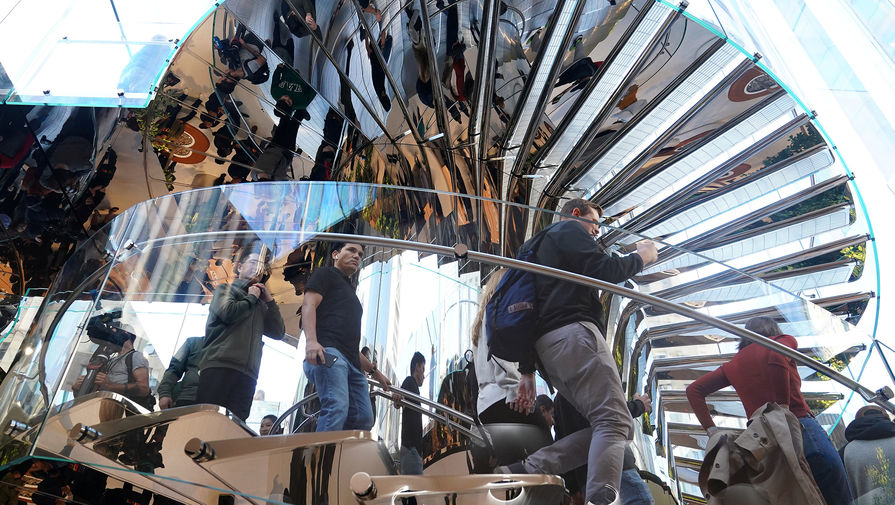 Старт продаж новых iPhone в&nbsp;Нью-Йорке, 20 сентября 2019 года