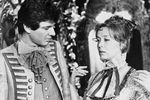 1980 год. Маргарита Терехова в роли Манон, Игорь Костолевский в роли Кавалера де Грие в телевизионном спектакле «История Кавалера де Грие и Манон Леско»