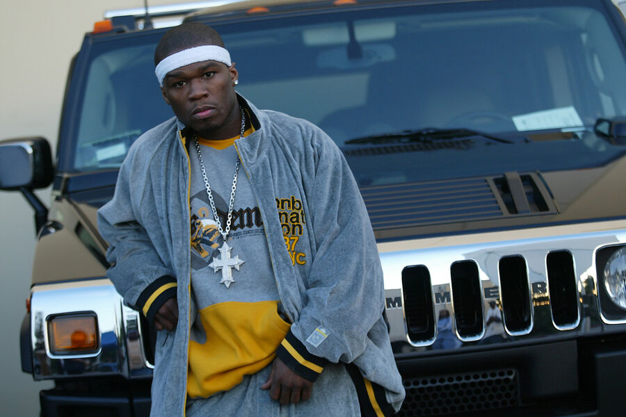 Рэпер 50&nbsp;Cent (Кертис Джексон), 2002&nbsp;год