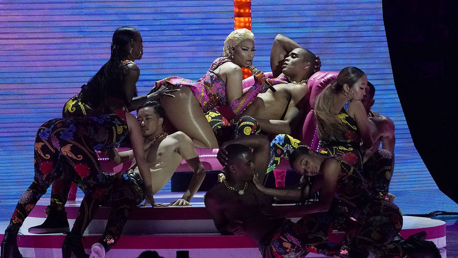 Выступление Ники Минаж на MTV Europe Music Awards 2018
