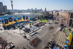 Марш по случаю Дня независимости Украины на Крещатике
