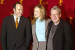 Кевин Спейси, Лора Линни и Алан Паркер во время кинофестиваля в Берлине, 2003 год