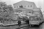 Троллейбусы у здания Большого театра, 1976 год