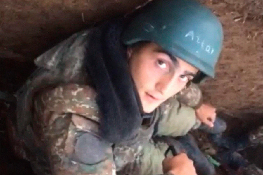 Арман Арутюнян на&nbsp;фронте
