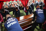 Похороны модельера Вячеслава Зайцева в подмосковном Щелково, 4 мая 2023 года