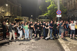 Ростовчане провожают бойцов ЧВК «Вагнер» из города, 24 июня 2023 года